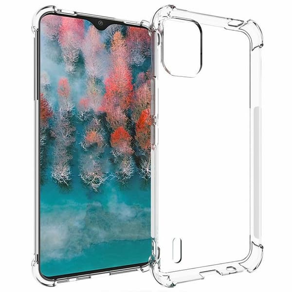 Cover Shell til Nokia C12 Stødabsorberende Forstærkede hjørner TPU Transparent