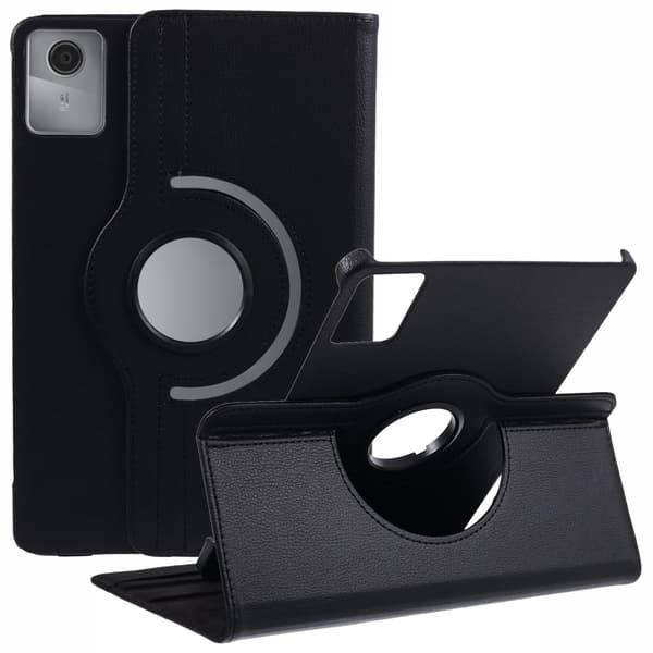 360 graders roterende etui til Lenovo Tab M11 - Sort Black