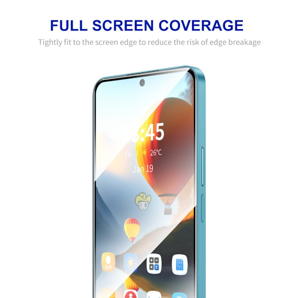 ENKAY Härdat Glas Skärmskydd för Nothing Phone 2A 2st Transparent