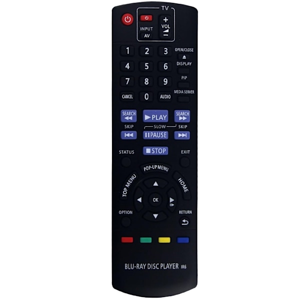 TV remote control Replacement for N2QAYB000577 For Panasonic TV Black