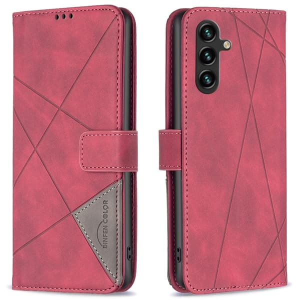 BINFEN Deksel for Samsung Galaxy A16 5G / A16 4G Red