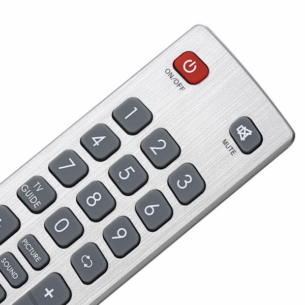 TV fjernbetjening Erstatning til Sharp Aquos Grey