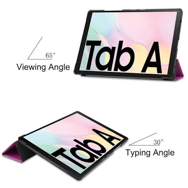 Tri-fold Stand Case for Samsung Galaxy Tab A7 10.4" Purple