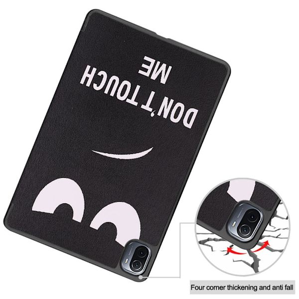 Slim Fit Cover Till Xiaomi Pad 5 - Sleep/Wake Up - Don't Touch Me Svart