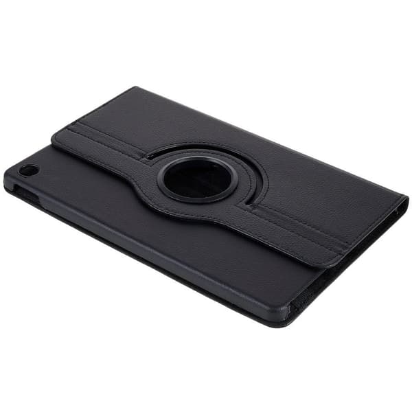 Litchi Taske Roterende Stativ Lenovo Tab M10 Plus (Gen 3) 10.6" Black