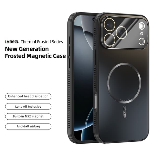 Til iPhone 17 Pro Max Mobilcover Black