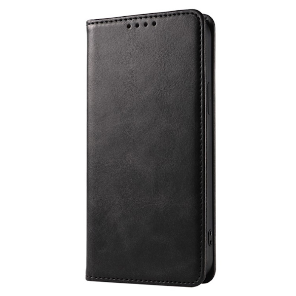 Wallet Stand Telefontaske til iPhone 15 Plus Cell Cover - Sort Black
