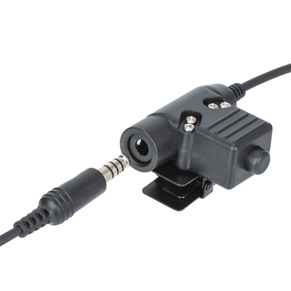 för Motorola GP328Plus Walkie Talkie Headset U94 PTT Tvåvägsradio Svart