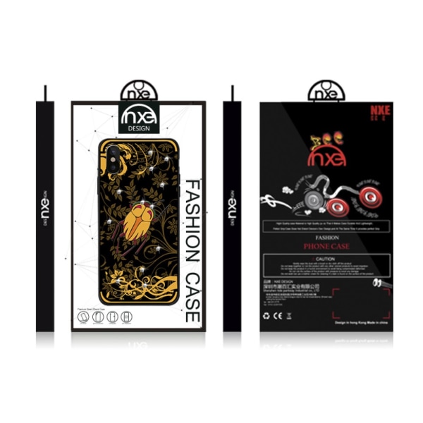 NXE iPhone X / XS TPU-Skal - Cicada