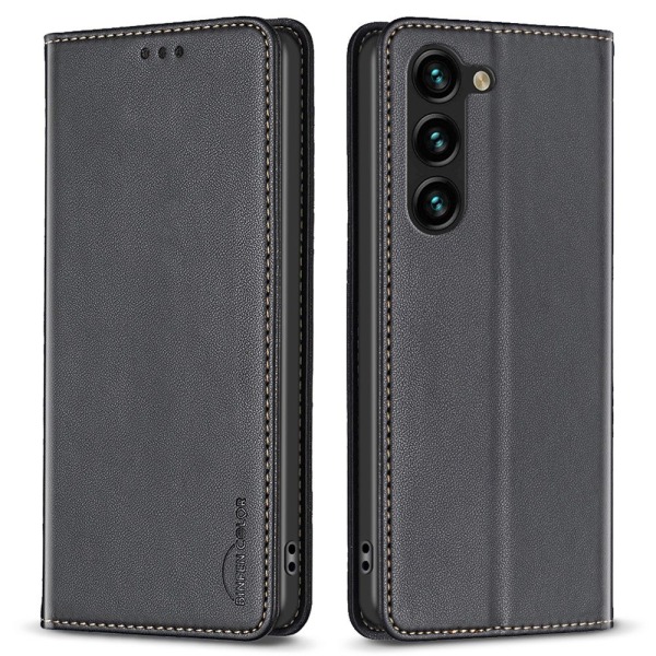 BINFEN COLOR Plånboksfodral för Samsung Galaxy S24+ - Svart Svart