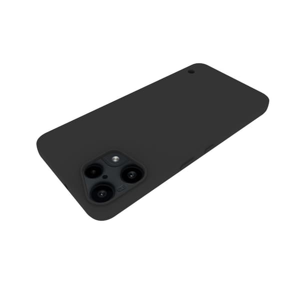 Til Nothing Phone (3a) Lite 5G Etui Mat Finish Blødt TPU Cover Black