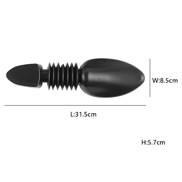 1 säädettävä muovikenkä Shoe block Shoe Extender kenkäkoko 40-46 Black