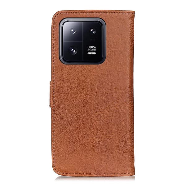 KHAZNEH Xiaomi 13 5G Plånboksfodral - Brun Brun