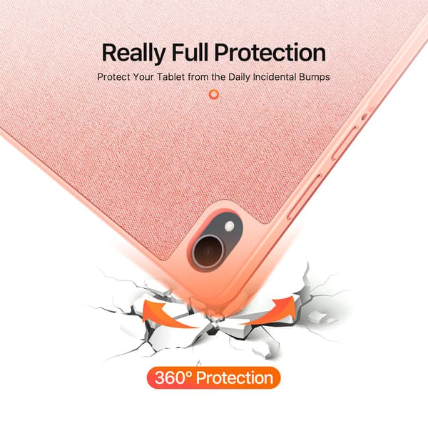 DUX DUCIS Tri-fold Stand Samsung Galaxy Tab S11 Pink