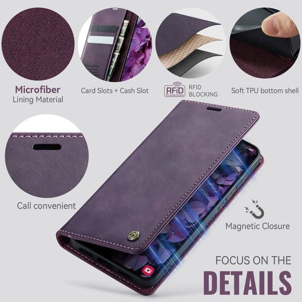 CASEME Pungcover til Google Pixel 11 Pro XL Purple