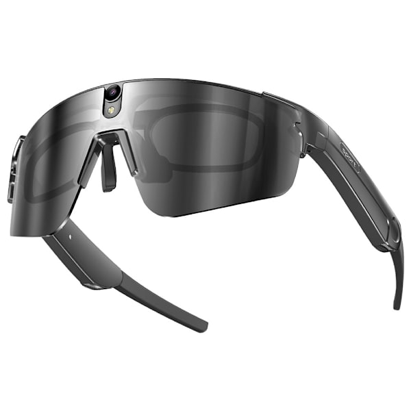 AI-älylasit Kamera 4K-videotallennus EIS-vakautus Bluetooth Black