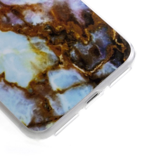 iPhone 7 TPU Skal Marmor - Brun Brun