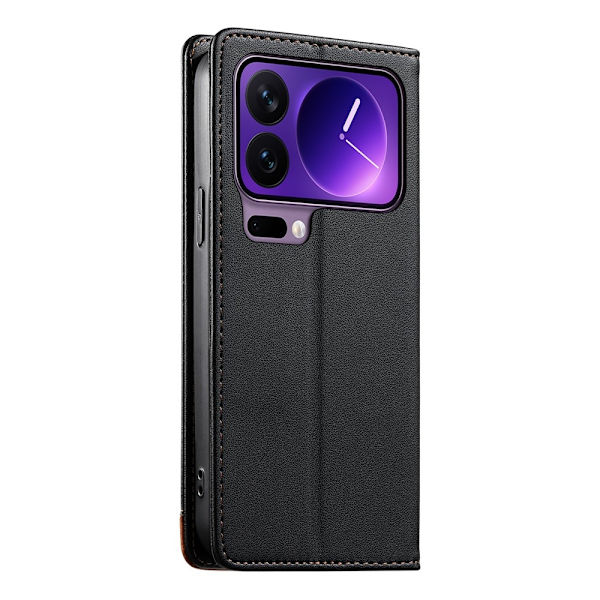 DIERFENG Til Xiaomi 17 Pro Pungcover RFID Beskyttelse Stander - Sort Black