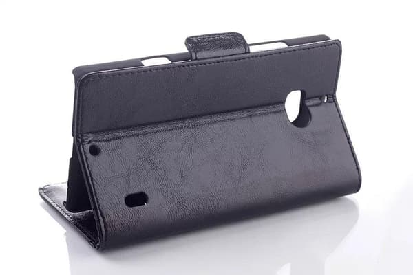 Nokia Lumia 929/930 Lompakkokotelo Black