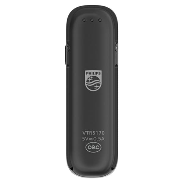 PHILIPS Översättning Översättare 64GB digital röstinspelare HD brusreducering Vit