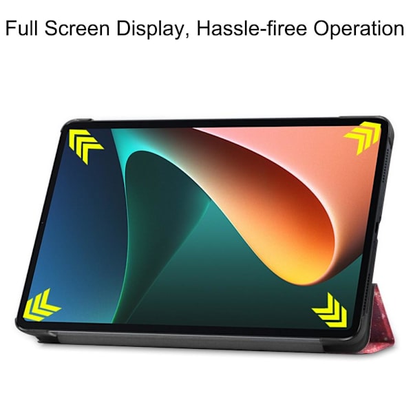 Slim Fit Cover Till Xiaomi Pad 5 - Sleep/Wake Up - Nebula Lila