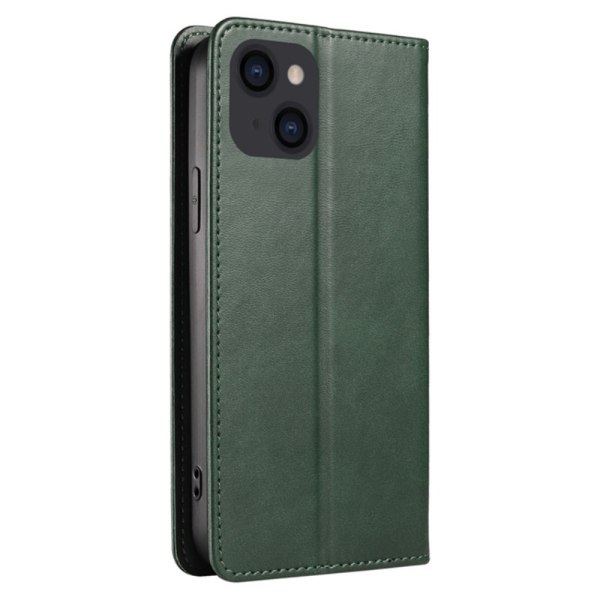Plånboksställ Telefon Fodral Skal för iPhone 15 Pro Max - Grön Grön