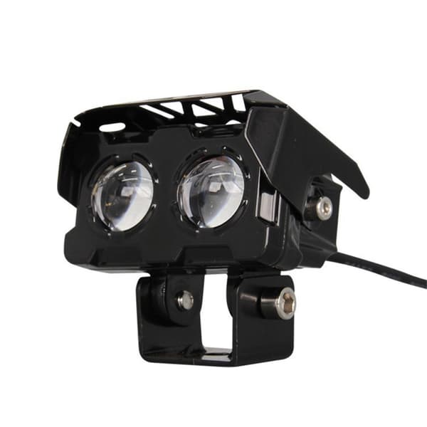 Vanntett Motorsykkel LED-Frontlys Super Sterk Tåkelys Black