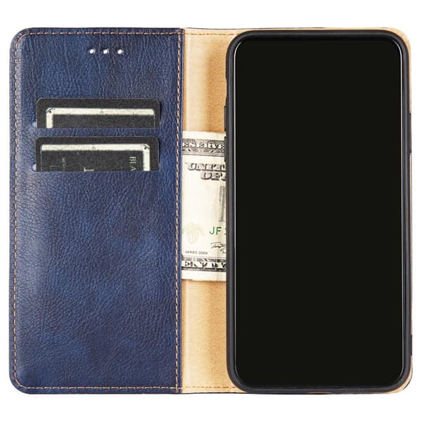 Google Pixel 6a Stand Telefontaske Fuld Beskyttelse Pung Cover - Sort Black