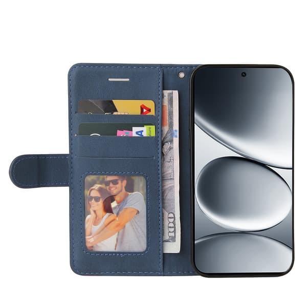 KT Lommebok-deksel til Xiaomi Redmi Note 15 Pro 5G Blue