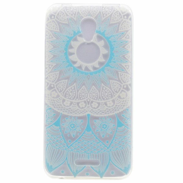 TPU Cover for Lenovo A Plus - Henna Flower