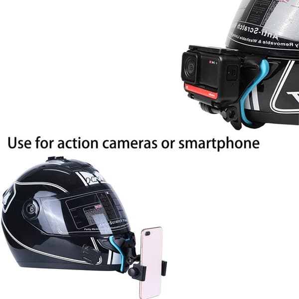5 - i - 1 motorcykel hjelm montering Clamp Body Strap Tilbehør GoPro Black
