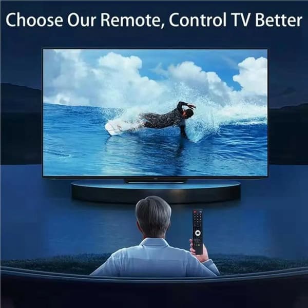 Fjärrkontroll Ersättning för RM-C3171 För JVC TV Svart