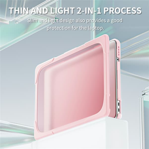 Laptopskal med Ställ till MacBook Neo 13 tum (2026) Rosa