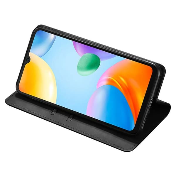 Xiaomi Redmi 10C suojalompakolle - musta Black