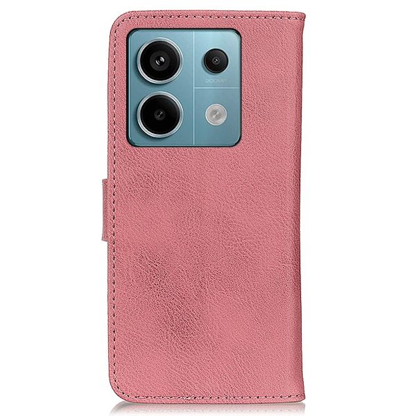 Til Xiaomi Redmi Note 13 Pro 5G Case Shell KHAZNEH Lyserød Transparent