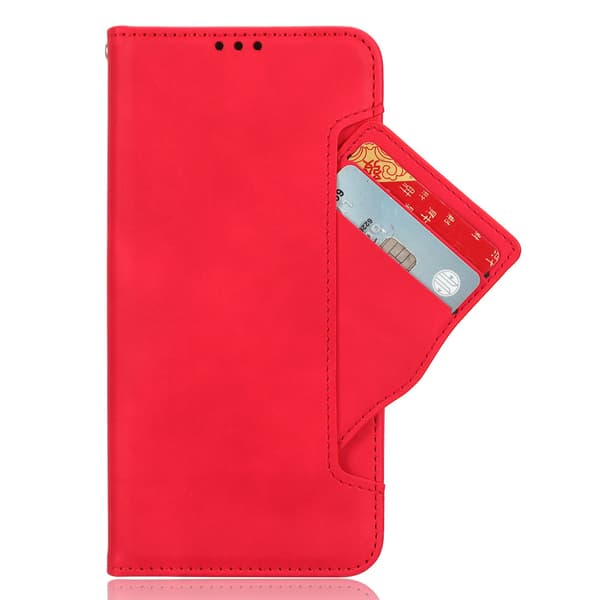 Pung etui Cover Cover til Sony Xperia 10 VII - Red Red