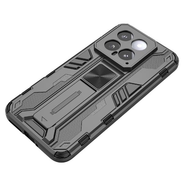 Deksel for Xiaomi 14 med stativ Transparent
