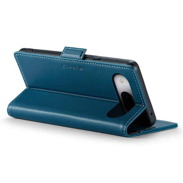 CASEME Retro Lommebok Etui for Pixel 8a Blue