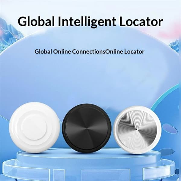 GPS-spårare Husdjur Anti-förlorade-enhet Global Positioning Locator iOS/Android Svart