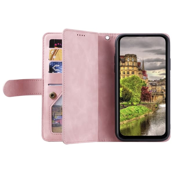 Til Xiaomi 17T Lommebokdeksel Pink gold