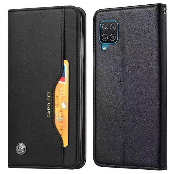 Samsung Galaxy A22 4G Plånboksfodral - Svart Svart
