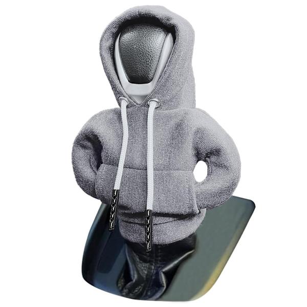 Bil Hoodie Skydd Design Dekoration Växelspak - Grå grå