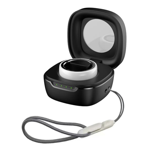 Multifunksjons Smart Ring Helse Tracker Søvn Hjertefrekvens Blod Oksygen Overvåking 16# Black