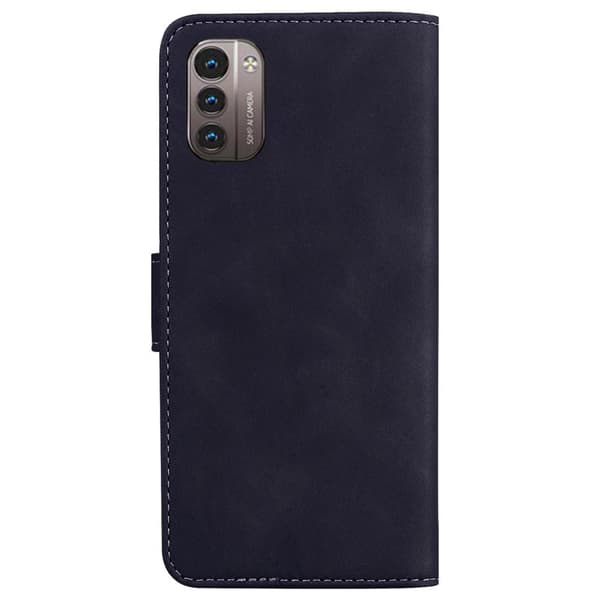Wallet Stand Flip Phone Case til Nokia G11/Nokia G21 - Sort Black
