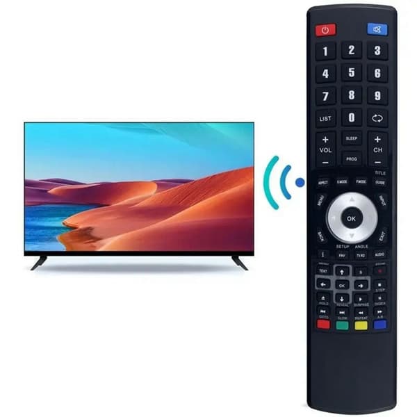 Fjernkontroll utskiftning for RM-C3171 for JVC TV Black
