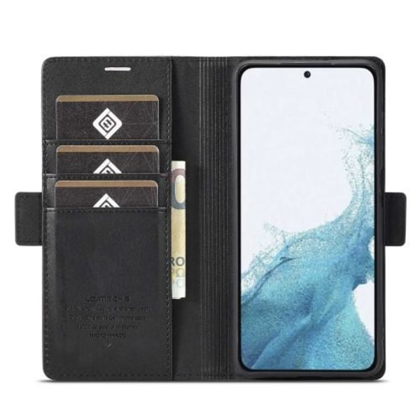 LC.IMEEKE Lompakkokotelo Samsung Galaxy S23 - Musta Black