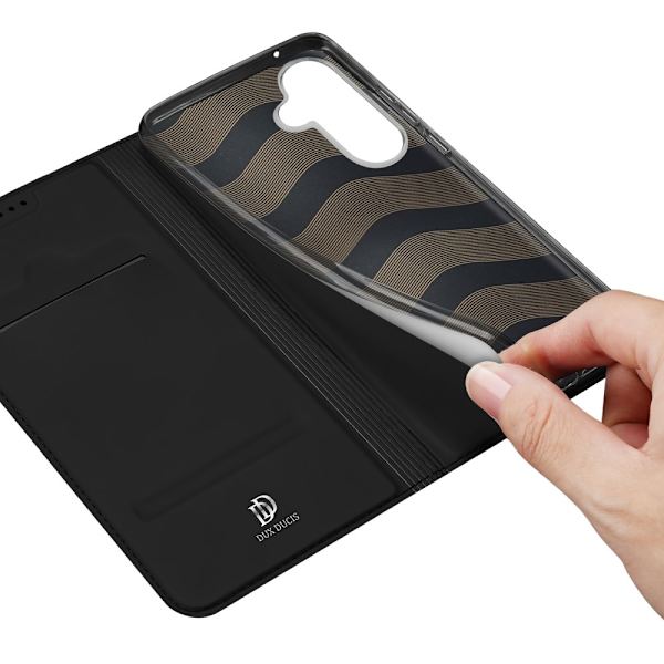 DUX DUCIS Skin Pro Series Kotelo Korttipaikka Samsung Galaxy S23 FE Black