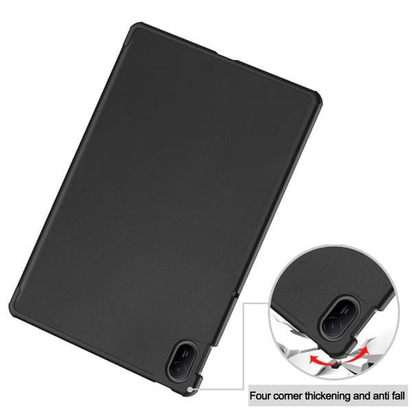 Til Huawei MatePad SE 11 Stativcover Stødsikkert Tablet Cover - Sort Black