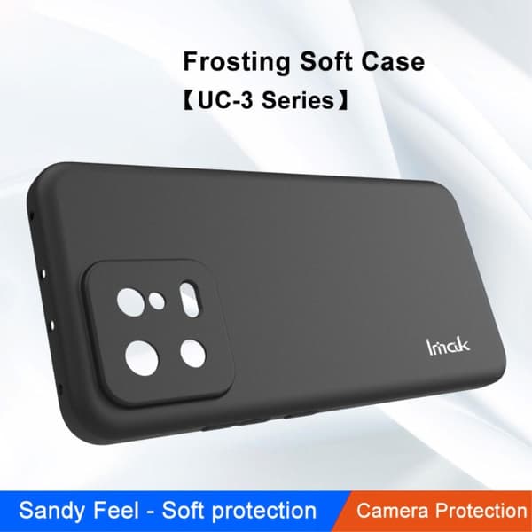 IMAK UC - 3 Soft Case Phone Back Cover for Xiaomi 13 5G Black