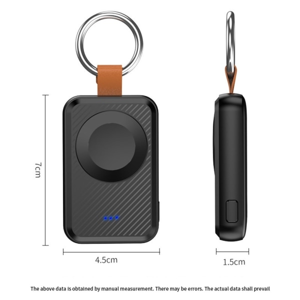 Magnetisk Powerbank-lader for Apple Watch Black